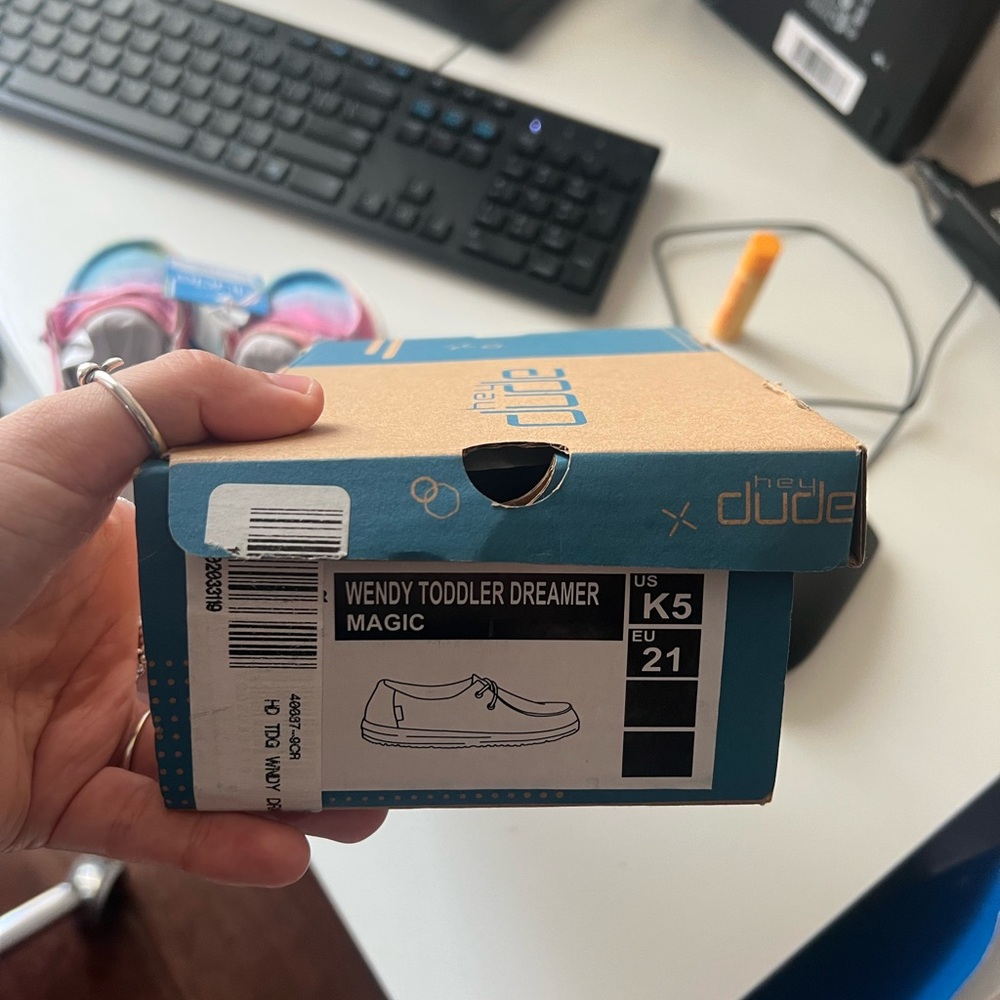 Hey Dude Toddler Shoes in Black